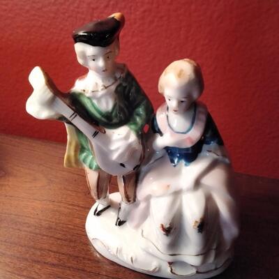 Occupied Japan Porcelain Courting Couple