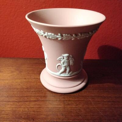 Extremely Rare Wedgwood Pink Posy Vase