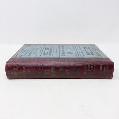 1942 POLKâ€™S TOPEKA CITY DIRECTORY BOOK