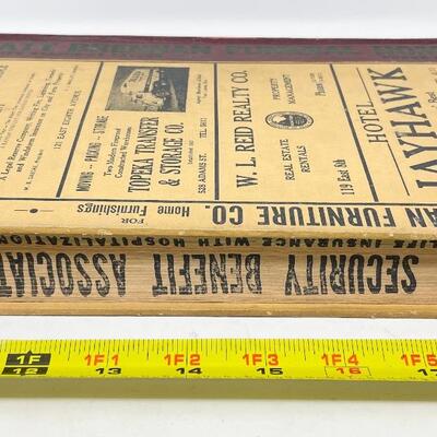 1946 POLKâ€™S TOPEKA DIRECTORY BOOK