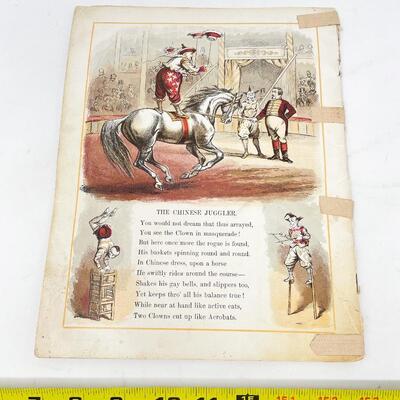 1883 â€œVISIT TO THE CIRCUSâ€ KIDS BOOK