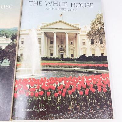 1960-70S THE WHITE HOUSE GUIDE BOOKS LOT