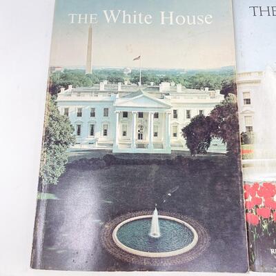 1960-70S THE WHITE HOUSE GUIDE BOOKS LOT