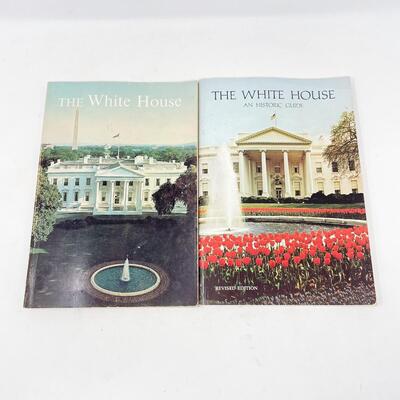1960-70S THE WHITE HOUSE GUIDE BOOKS LOT