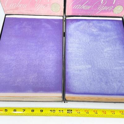 VINTAGE IMPERIAL HECTOGRAPH CARBON PAPER LOT