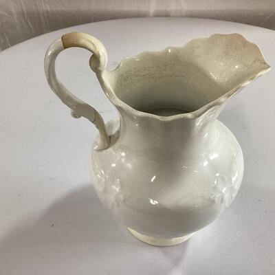 antique pitcher