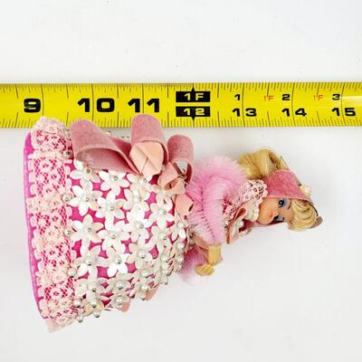 WALCO VINTAGE HAND BEADED DOLLS 5PC