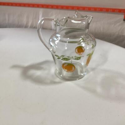 glass pitcher
