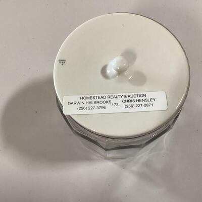 glass jar with lid