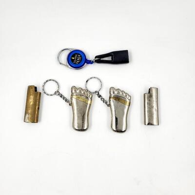 RANDOM LIGHTER HOLDER BUNDLE - METAL MOSTLY