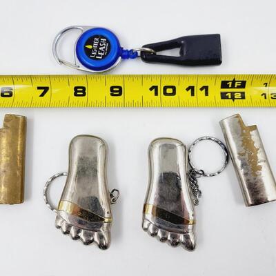 RANDOM LIGHTER HOLDER BUNDLE - METAL MOSTLY