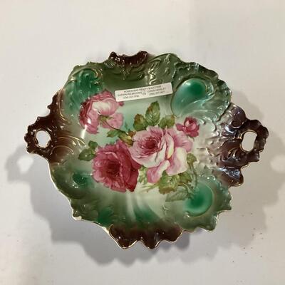 antique CT Altwasser Decorative floral plate