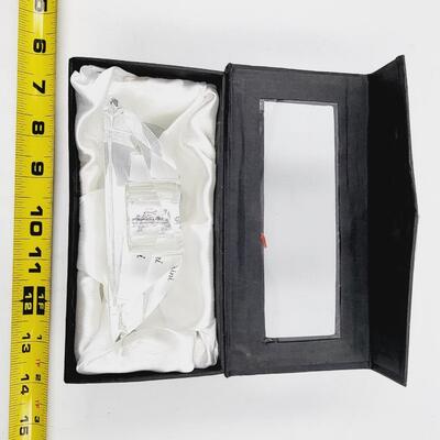 OLGA CASSINI CUT HALF ROUND CRYSTAL VOTIVE #2