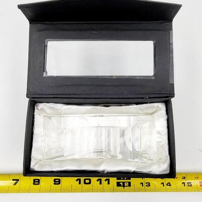 OLEG CASSINI BOAT CRYSTAL VOTIVE
