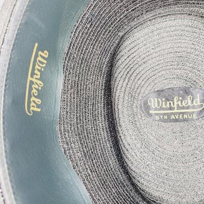 VINTAGE WINFIELD SIZE 6.78 FEDORA HAT