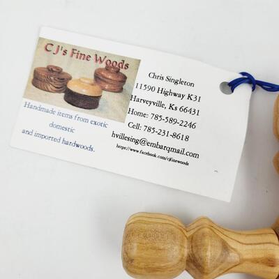 KANSAS ARTIST OLIVE CROSS - MIDDLE EAST WOOD