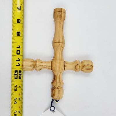 KANSAS ARTIST OLIVE CROSS - MIDDLE EAST WOOD