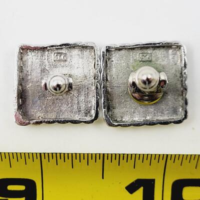 STERLING JL VINTAGE CUFF LINKS