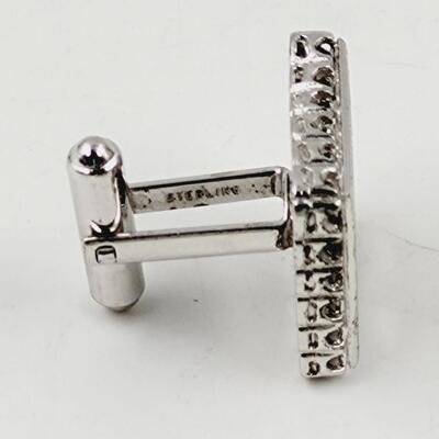 STERLING JL VINTAGE CUFF LINKS