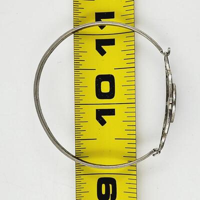 VINTAGE SILVER TONED WASHINGTON MONUMENT BRACELET