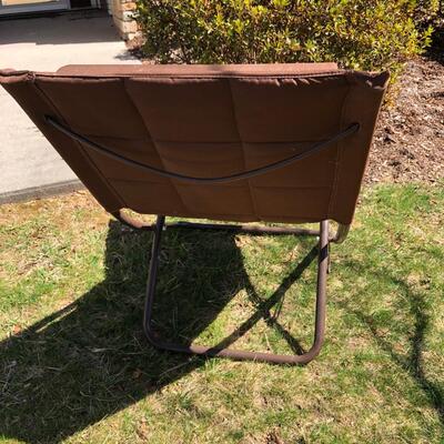 Two Outdoor Lounge Chairs (G-KM)