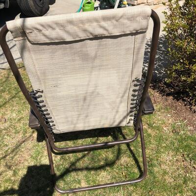 Two Outdoor Lounge Chairs (G-KM)