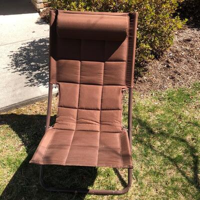 Two Outdoor Lounge Chairs (G-KM)