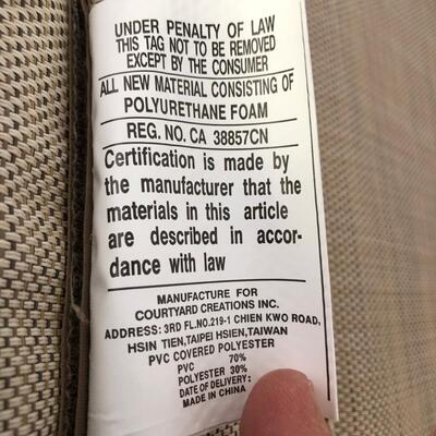 Two Outdoor Lounge Chairs (G-KM)