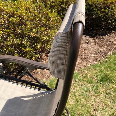 Two Outdoor Lounge Chairs (G-KM)