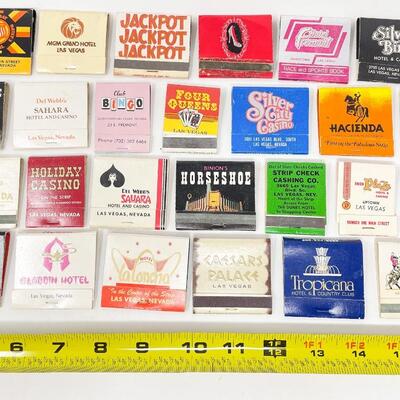 VINTAGE LAS VEGAS MATCHBOOKS
