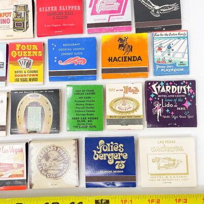 VINTAGE LAS VEGAS MATCHBOOKS
