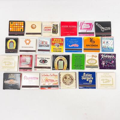 VINTAGE LAS VEGAS MATCHBOOKS