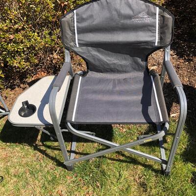 Northwest Territory Folding Lawn Chair w/Side table & More (G-KM)