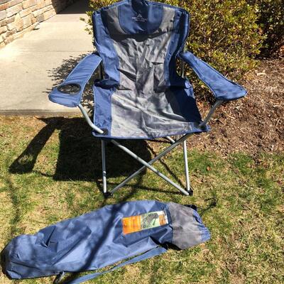 Northwest Territory Folding Lawn Chair w/Side table & More (G-KM)