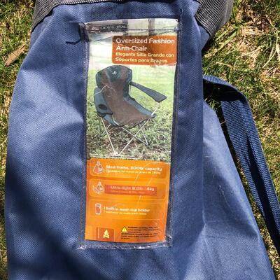 Northwest Territory Folding Lawn Chair w/Side table & More (G-KM)