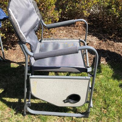 Northwest Territory Folding Lawn Chair w/Side table & More (G-KM)