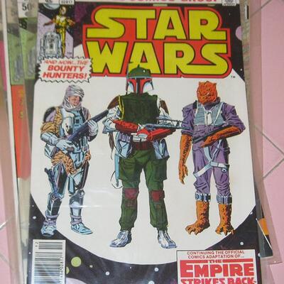 MS Vintage Star Wars 6 Comics 39 - 44 Luke Vader R2D2 C3PO Boba Fett Not Graded Disney