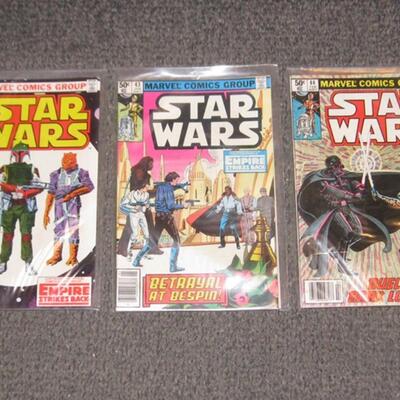 MS Vintage Star Wars 6 Comics 39 - 44 Luke Vader R2D2 C3PO Boba Fett Not Graded Disney