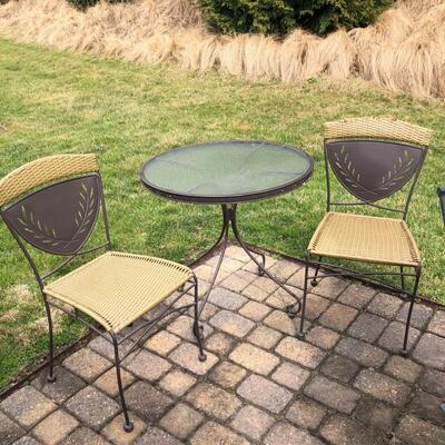 Metal Three Piece Patio Set (P-KM)