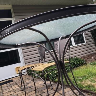 Metal Three Piece Patio Set (P-KM)