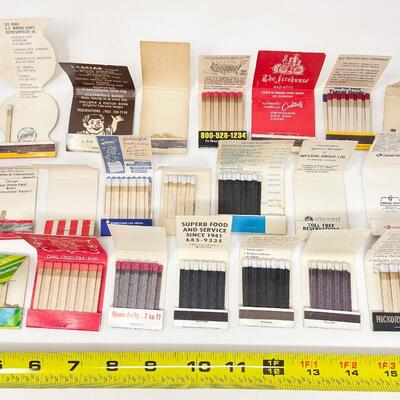 VINTAGE ASSORTED MATCHBOOKS #2