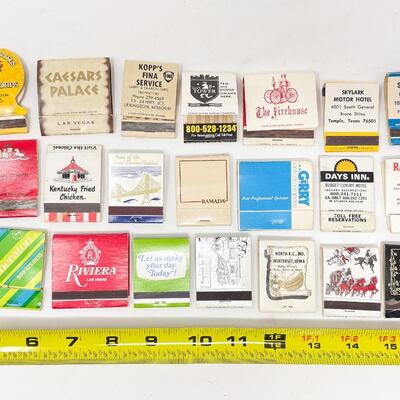 VINTAGE ASSORTED MATCHBOOKS #2