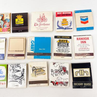 VINTAGE ASSORTED MATCHBOOKS #2