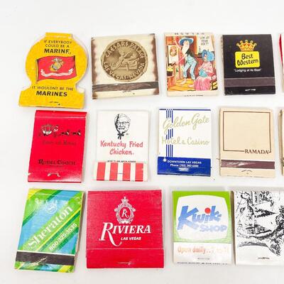 VINTAGE ASSORTED MATCHBOOKS #2
