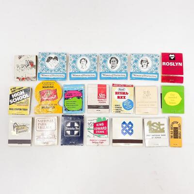 VINTAGE ASSORTED MATCHBOOKS #3