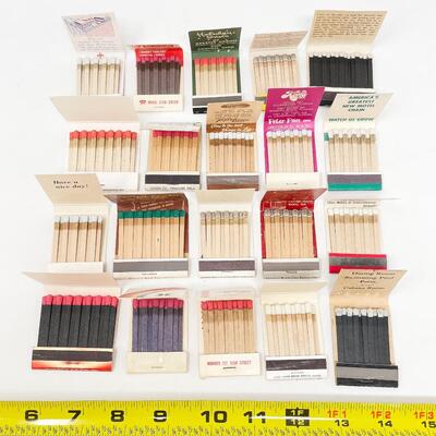 VINTAGE ASSORTED MATCHBOOKS - HOTELS