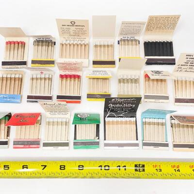 VINTAGE ASSORTED MATCHBOOKS #4
