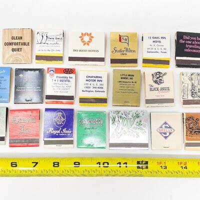 VINTAGE ASSORTED MATCHBOOKS #4