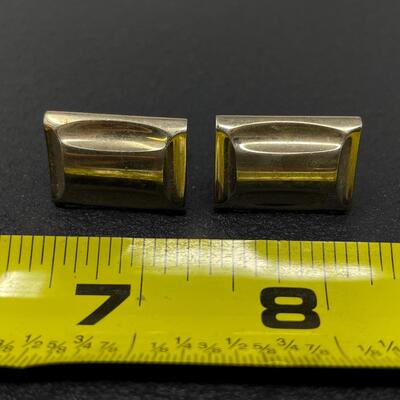 VINTAGE BEVELED CUFF LINKS
