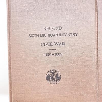 MICHIGAN INFANTRY CIVIL WAR BOOKS - 5 VOLUMES